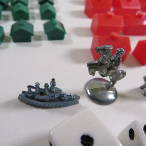 Monopoly Game with all pieces 1985 Parker Brothers [Complete] - Picture 12 of 15